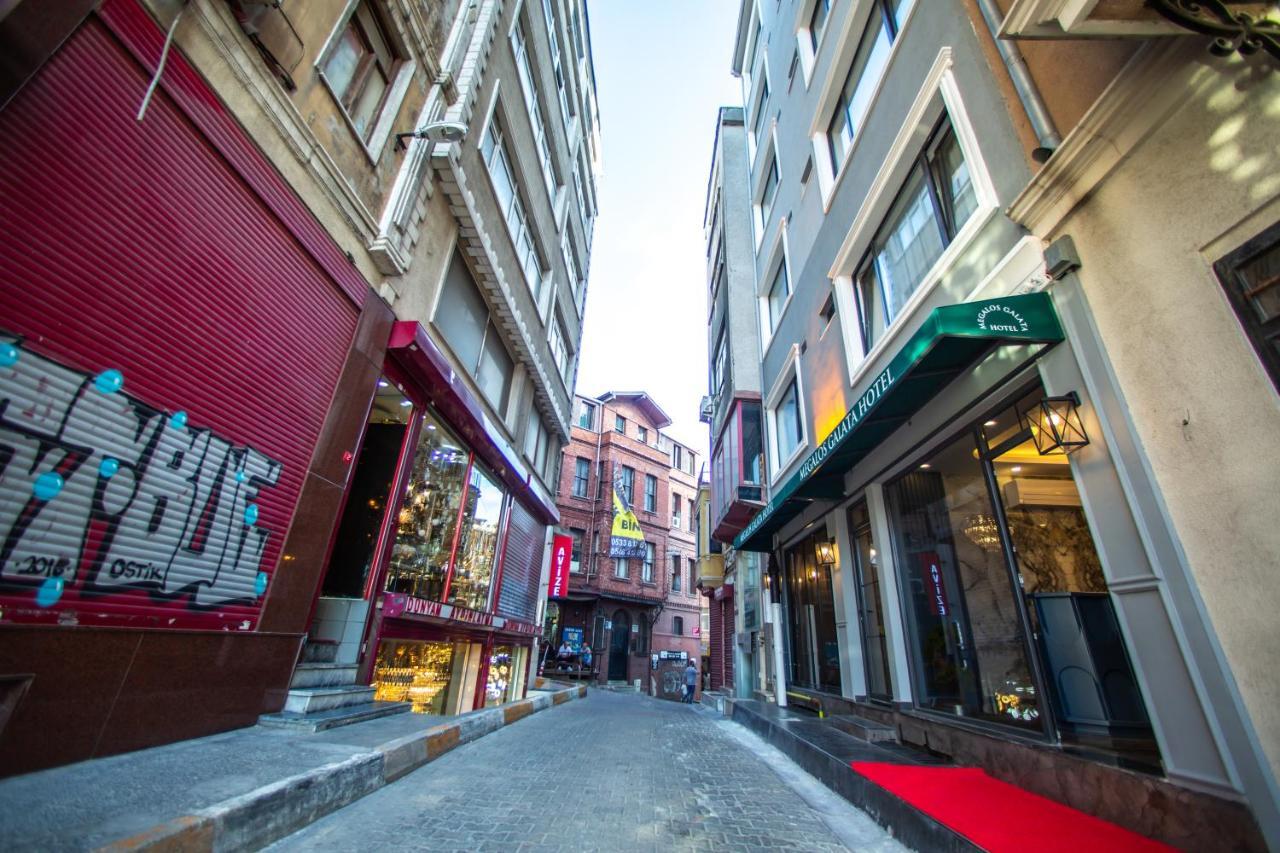 Megalos Galata Hotel Estambul Exterior foto